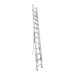 Escalera de extensión, tipo II, 24 peldaños, TRUPER