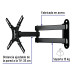 Soporte para pantallas de 14" a 40" articulado, VOLTECK