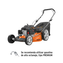 Podadora con motor a gasolina de 6 HP, 22" de corte, Truper
