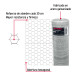 Rollo malla hexagonal cal.22, 1.5x 45m, abertura 25mm, 20kg