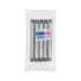 Niple de acero galvanizado 1/2" x 8", FOSET