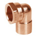 Codo 90° de cobre, rosca interior 1", FOSET
