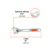 Llave ajustable (perico) 10" cromada, TRUPER
