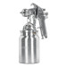Pistola p/pintar succión HVHP vaso alum, 1.8mm, 3 vál TRUPER