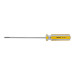 Desarmador cabinet 1/8 x 4" mango de PVC, PRETUL