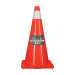 Cono de precaución de 70 cm de PVC con reflejante, TRUPER