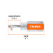 Desarmador plano 1/4" x 1-1/2" mango de acetato, TRUPER