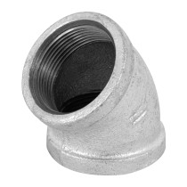 Codo 45° acero galvanizado de 1-1/2", FOSET