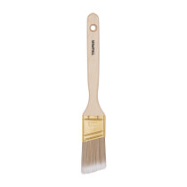 Brocha cerdas sintéticas 1-1/2" corte angular, mango madera