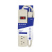 Multicontacto 16 AWG uso rudo con 4 entradas, VOLTECK
