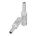 Dado largo de 4 mm, 6 puntas, cuadro 1/4", TRUPER