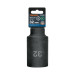 Dado largo impacto de 32 mm, 6 puntas, cuadro 1/2", TRUPER