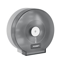 Portarrollo junior de ABS, humo, FOSET BASIC