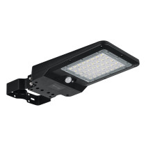 Luminario suburbano solar LED 8 W 6500 K con sensor de luz