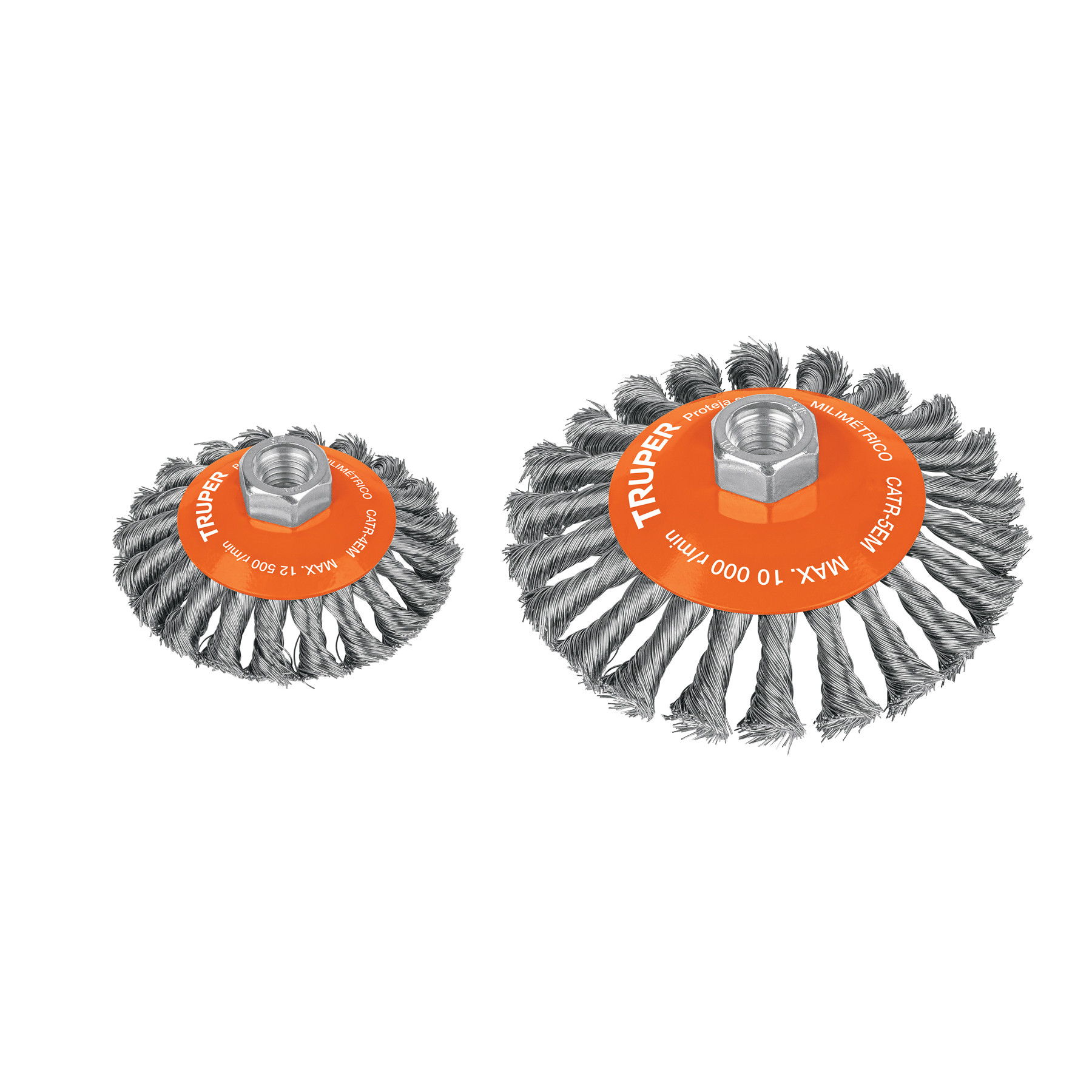 Cardas tipo cónico, alambre trenzado, calibre 0.35 mm