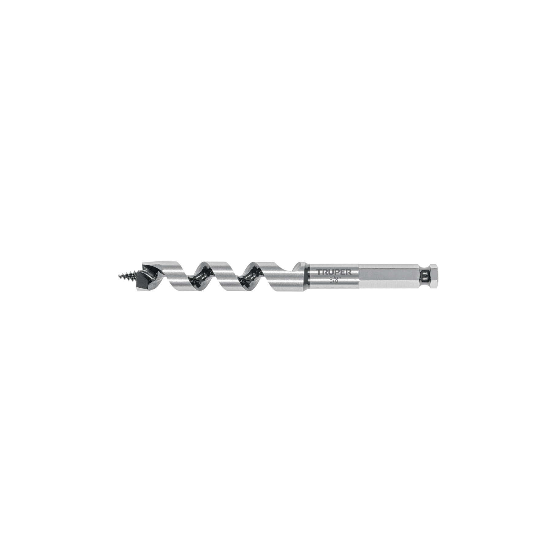 Broca auger tipo berbiquí 5/8" X 6", TRUPER