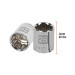 Dado de 26 mm, 12 puntas, cuadro 1/2", TRUPER