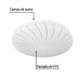 Luminario LED plafón decorativo 8W 6500K, espiral, BASIC