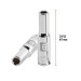 Dado largo de 6 mm, 6 puntas, cuadro 1/4", TRUPER