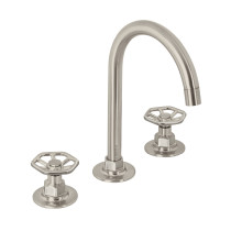Mezcladora p/lavabo,taladros separados,redondos,satín, TÚBIG