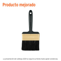Brocha profesional de 4" mango de plástico, TRUPER EXPERT