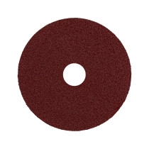 Disco de lija 4-1/2" con respaldo de fibra, grano 50, TRUPER