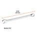 Llave combinada extralarga 9/16" x 220 mm de largo, EXPERT