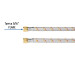 Manguera para gas, aluminio, 5/16" flare, 150cm, FOSET BASIC