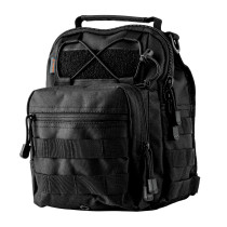 Mochila táctica multiusos negra, TRUPER