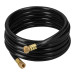 Manguera para gas, PVC negra, 3/8" flare, 4 m, FOSET