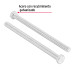 Bolsa con 30 tornillos 5/16" x 5" tipo máquina, FIERO