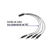 Cable Divisor de Energía tipo Pulpo 1 a 4 para CCTV, VOLTECK