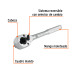 Matraca doble cuadros 3/8"y 1/2", TRUPER