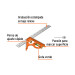 Escuadra 12" de combinación con punzón para marcar, TRUPER