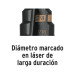 Broca escalonada óxido negro 11 escalones 1/4" a 7/8",Truper