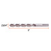 Broca HSS 23/64" Trusilver para metal, Truper