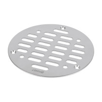 Rejilla de acero inoxidable 5", cierre con tornillos, FOSET