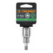 Dado punta torx T-50, cuadro 1/2", TRUPER