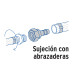 Adaptador inserción rosca interior de 3/4" x 3/4", FOSET