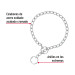 Collar de entrenamiento para perro, 50 cm, eslabón de 3 mm