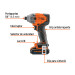 Combo rotomartillo/dest + dest/impacto, 20V, TRUPER PRO