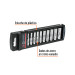 Juego de 10 dados largos cuadro 1/4" std, TRUPER