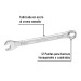 Llave combinada 5/16" x 120 mm de largo, PRETUL