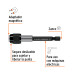 Extensión magnética 3', para puntas, cambio rápido, EXPERT