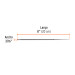 Lima profesional para motosierra, 3/16", TRUPER EXPERT
