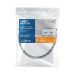Manguera para boiler, acero inox. 3/4"H x 3/4"M, 80 cm