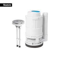 Válvula descarga dual 3" para WC de 1 pieza, con botón dual