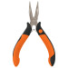 Mini pinza de punta curva 5" mango Comfort Grip, TRUPER