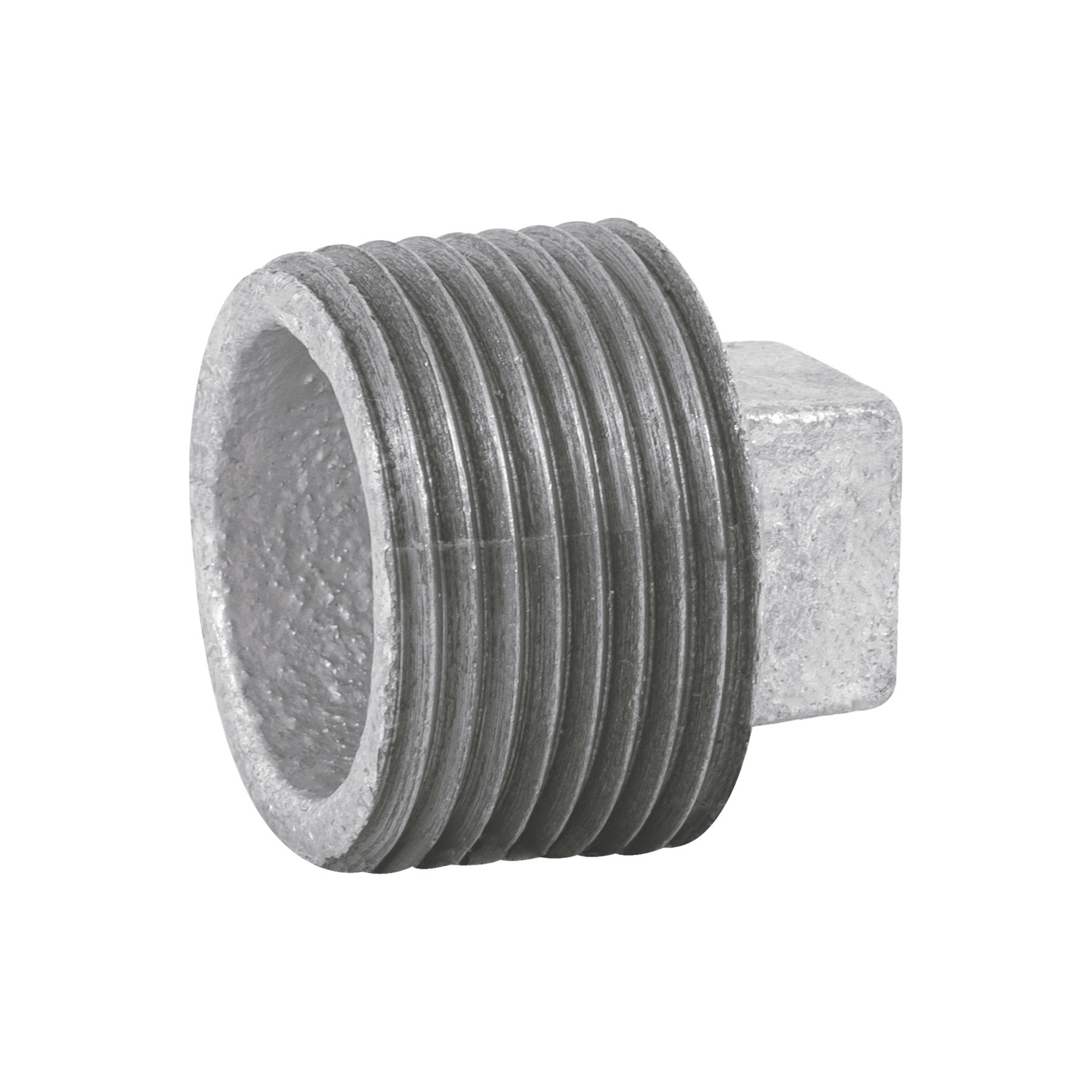 Tapón macho 1" de acero galvanizado, FOSET