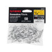 Bolsa c/50 remaches 5/32"x1/4" blancos aluminio, ala 5/16"
